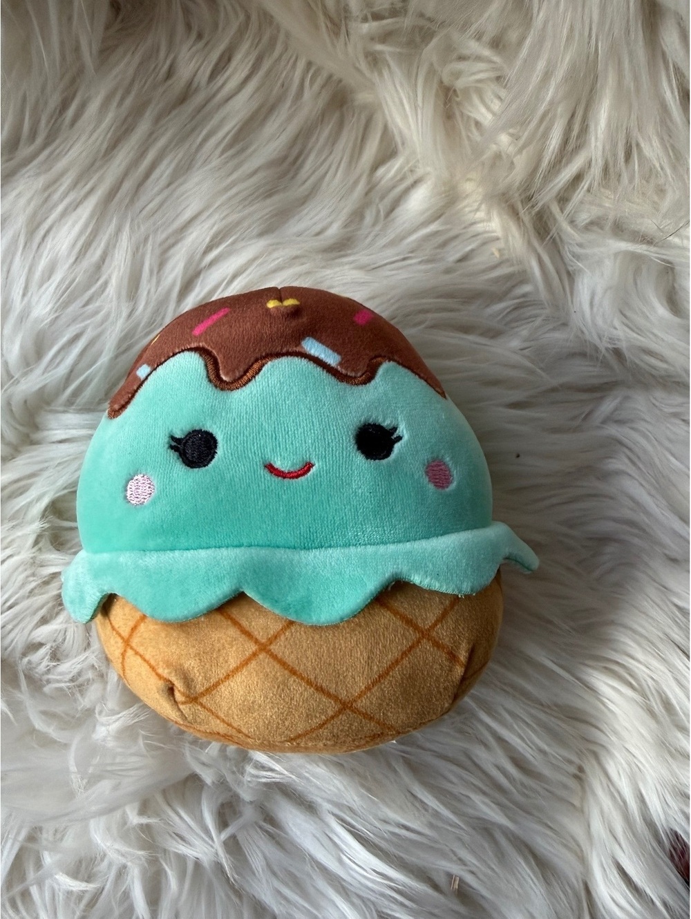 Squishmallows Maya the Mint Chocolate Chip Ice Cream Cone